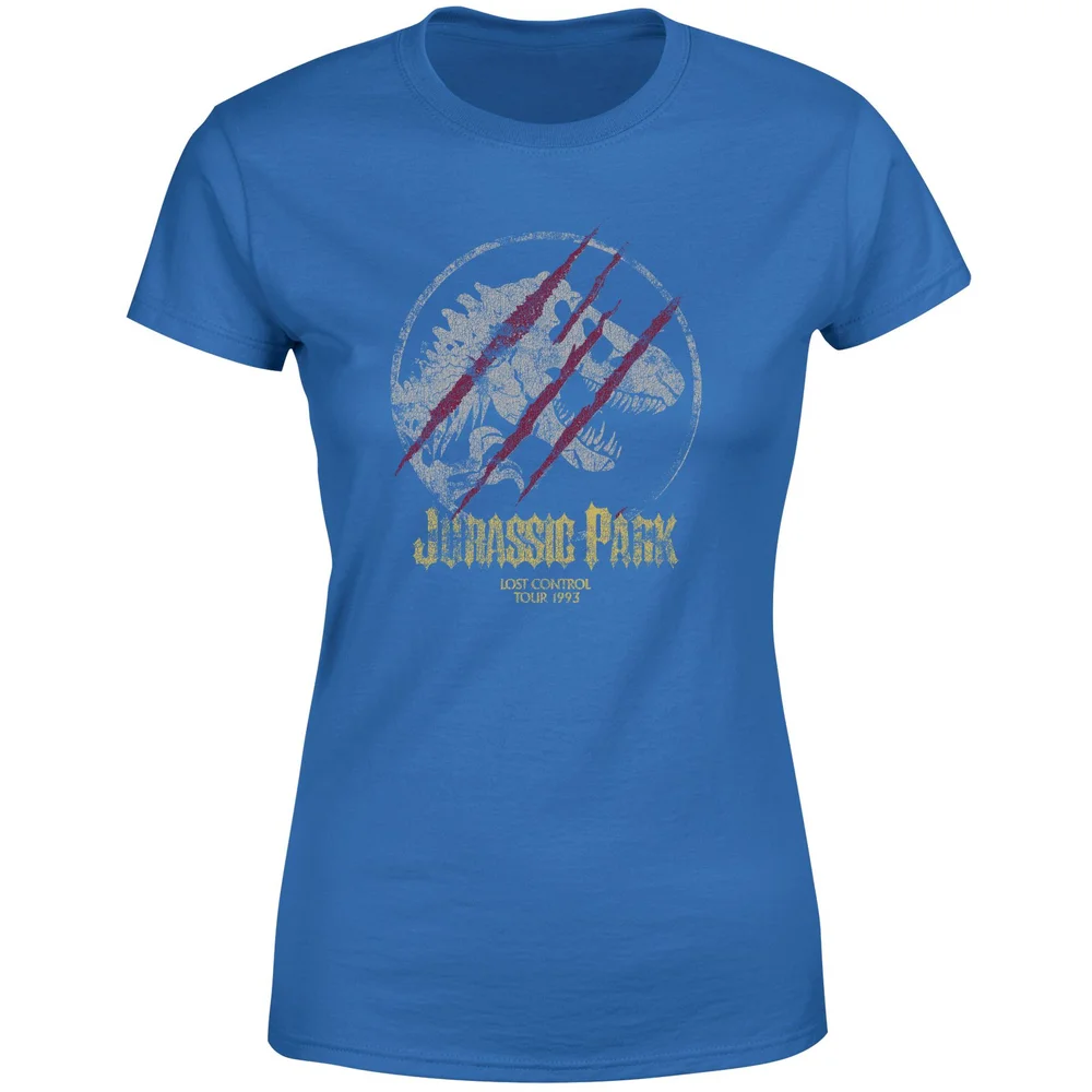 Jurassic Park Lost Control Women's T-Shirt - Blue - S Image 1