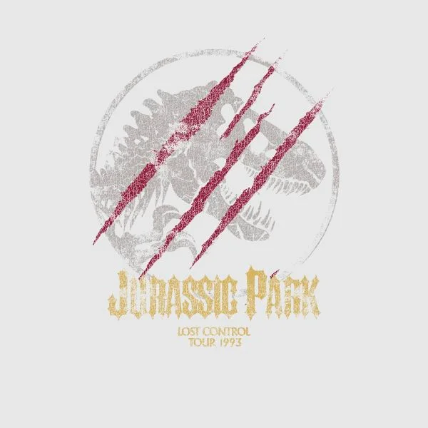 Jurassic Park Lost Control Women's T-Shirt - Grey