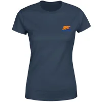 Back To The Future 35 Hill Valley Front Women's T-Shirt - Navy - undefined undefined