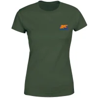 Back To The Future 35 Hill Valley Front Women's T-Shirt - Green - undefined undefined