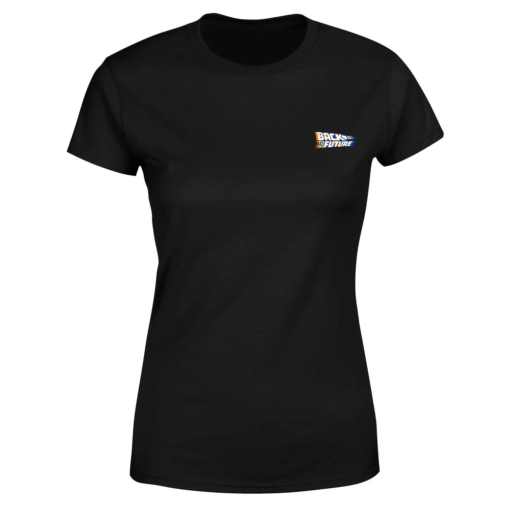 Back To The Future Women's T-Shirt - Black - XS Image 1