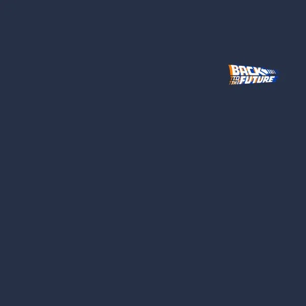 Back To The Future Women's T-Shirt - Navy