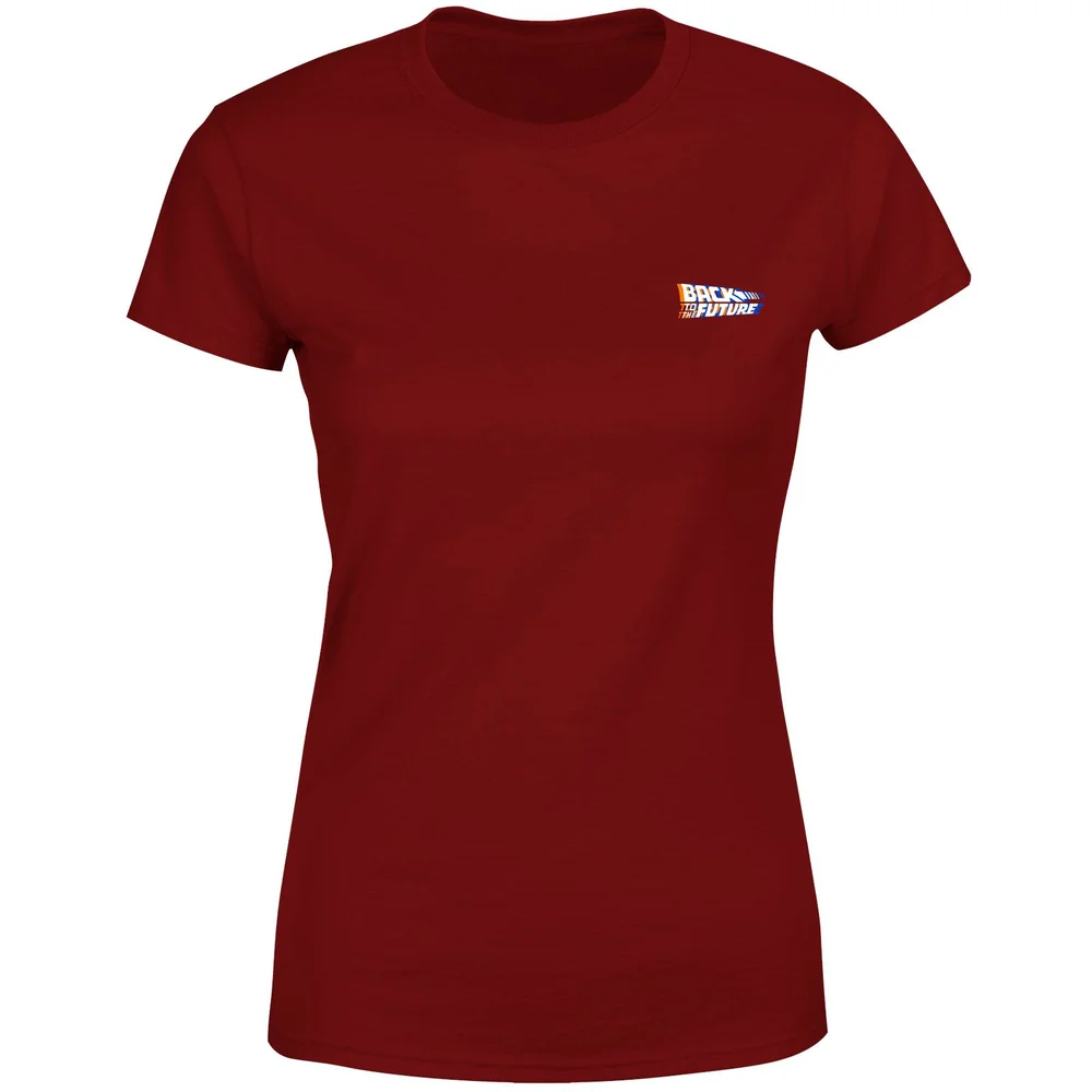 Back To The Future Women's T-Shirt - Burgundy - M Image 1
