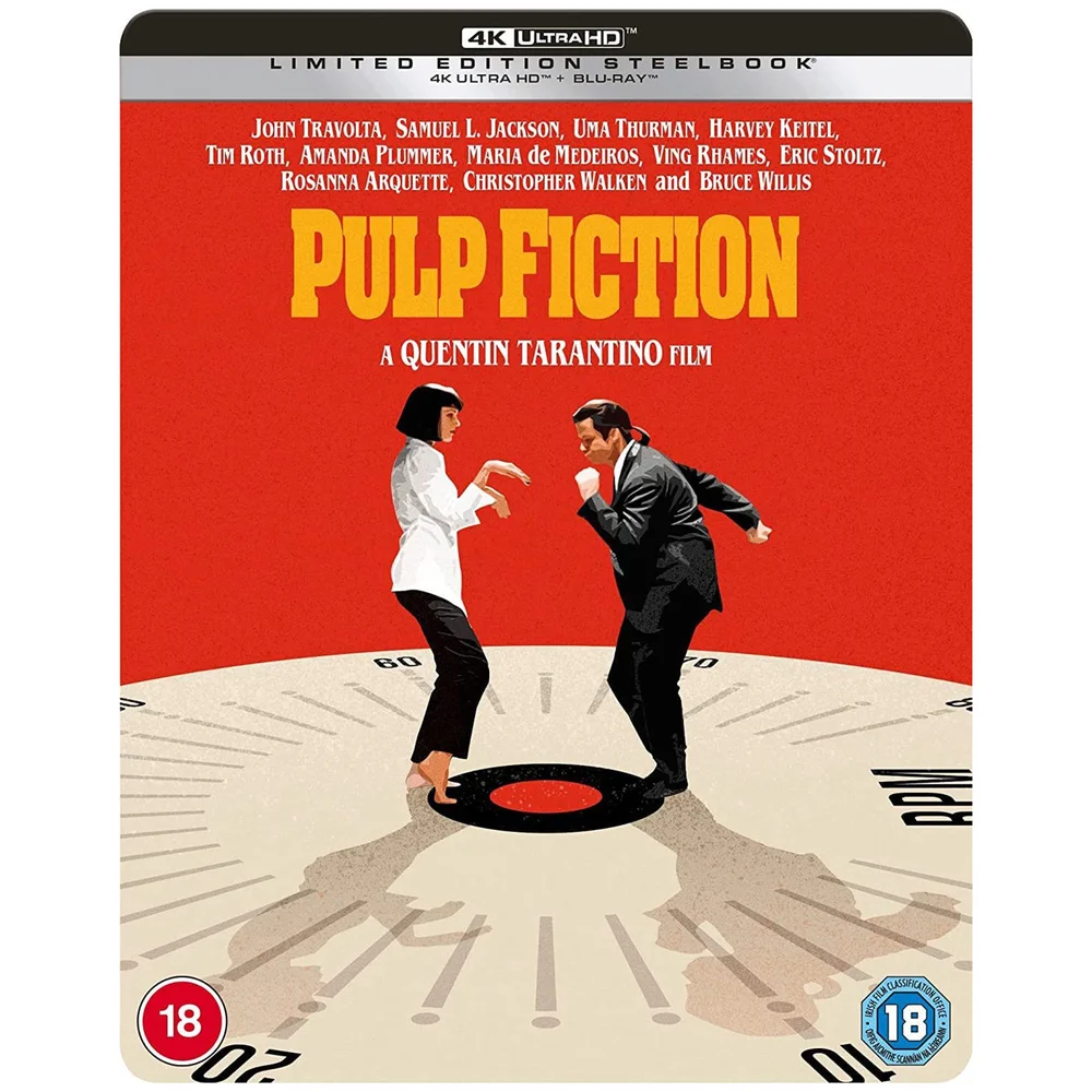 Pulp Fiction Limited Edition Steelbook (Includes Blu-ray) Image 1