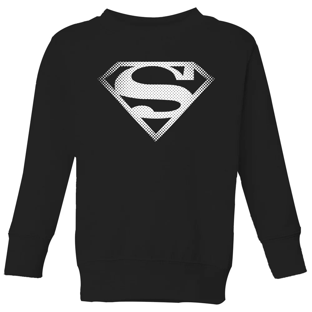 Superman Spot Logo Kids' Sweatshirt - Black - 3-4 Years Image 1