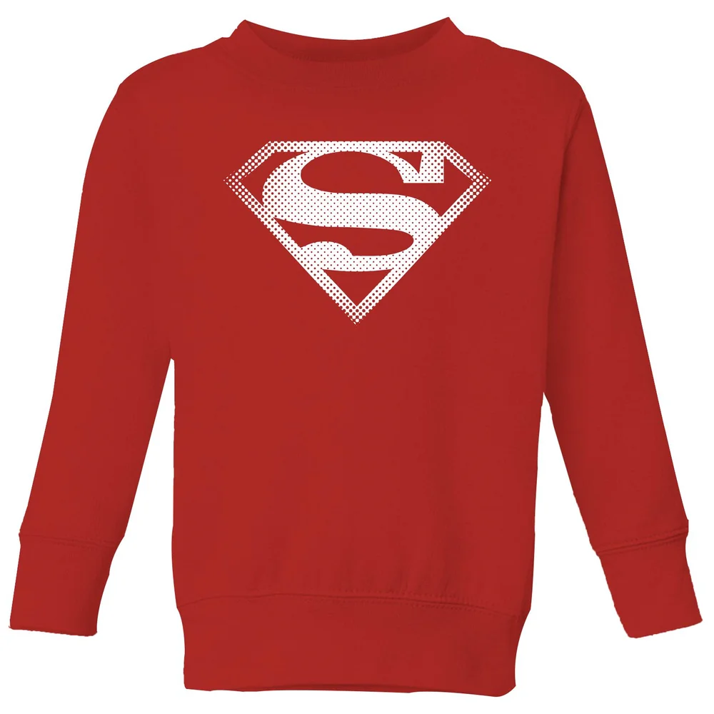 Superman Spot Logo Kids' Sweatshirt - Red - 3-4 Years Image 1