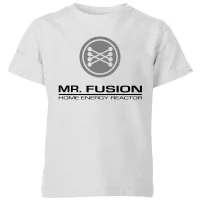 Back To The Future Mr Fusion Kids' T-Shirt - Grey - undefined undefined
