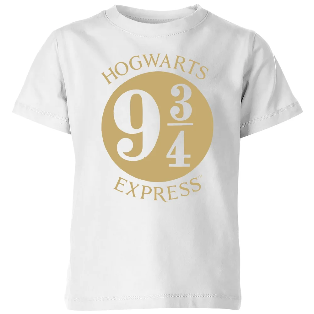 Harry Potter Platform Kids' T-Shirt - White - 3-4 Years Image 1