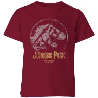 Jurassic Park Lost Control Kids' T-Shirt - Burgundy - undefined undefined