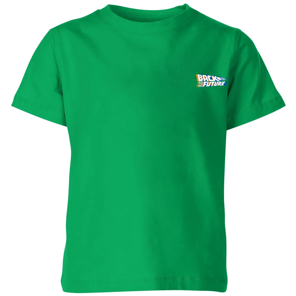 Back To The Future Kids' T-Shirt - Green - 3-4 Years Image 1