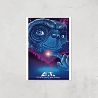 E.T. The Extra-Terrestrial X Ghoulish Print Giclee Art Print - undefined undefined