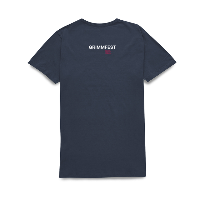 Grimmfest 2022 Skull Unisex T-Shirt - Navy