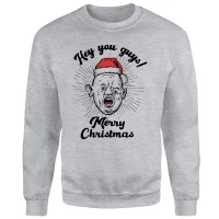 The Goonies HO! HO! HO! You Guys! Christmas Jumper - Grey - undefined undefined