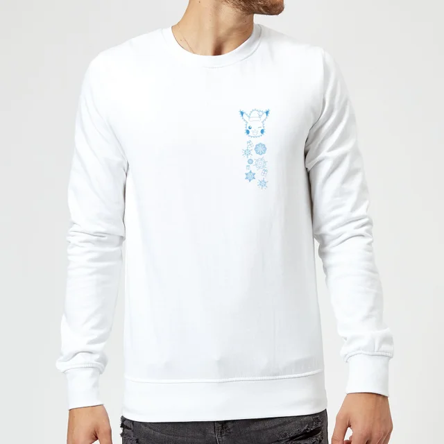 Pokemon Pikachu Wink Christmas Jumper - White