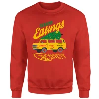 Stranger Things Season's Eatings Christmas Jumper - Red - undefined undefined