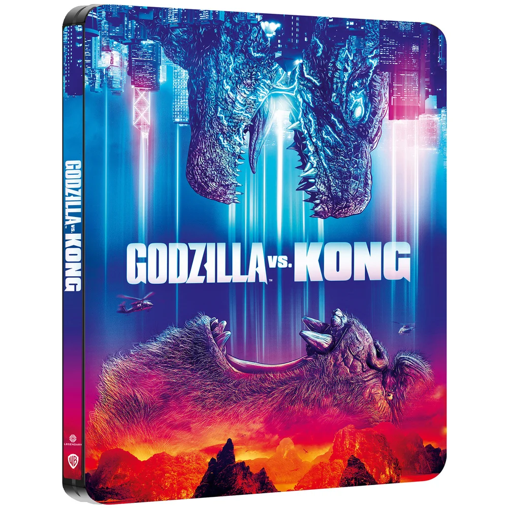 Godzilla vs Kong Zavvi Exclusive 4K Ultra HD Steelbook (includes Blu-ray) Image 1