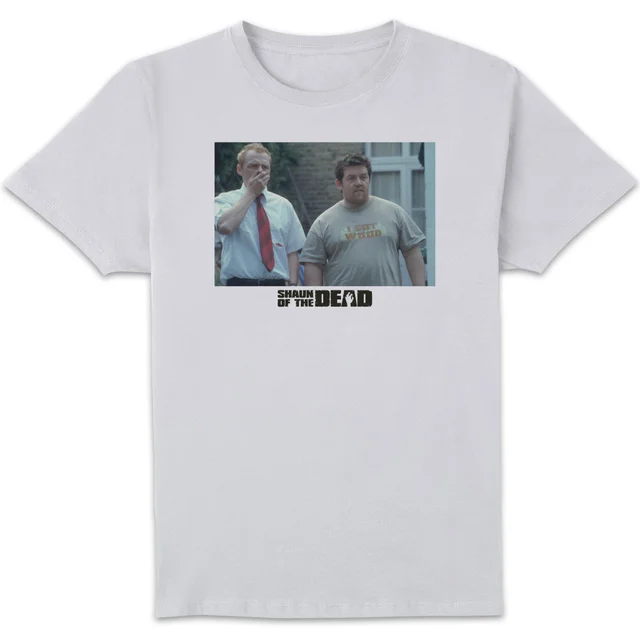 Shaun of the Dead I Think We Should Go Back Inside Unisex T-Shirt - White