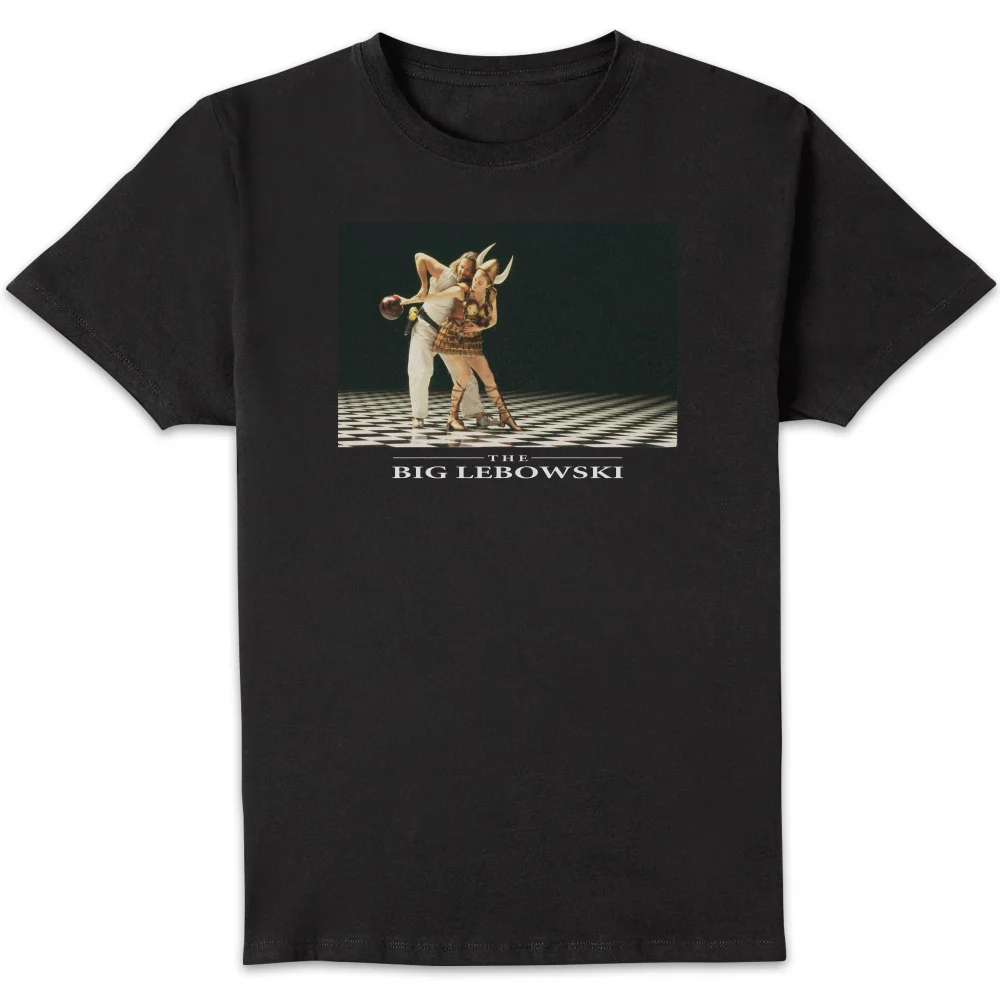 Big Lebowski Bowling Dance Unisex T-Shirt - Black - S Image 1
