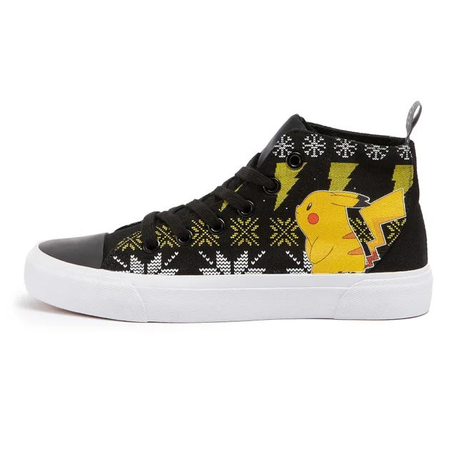 Akedo x Pokémon Pikachu Winter Kids' High Top - Black