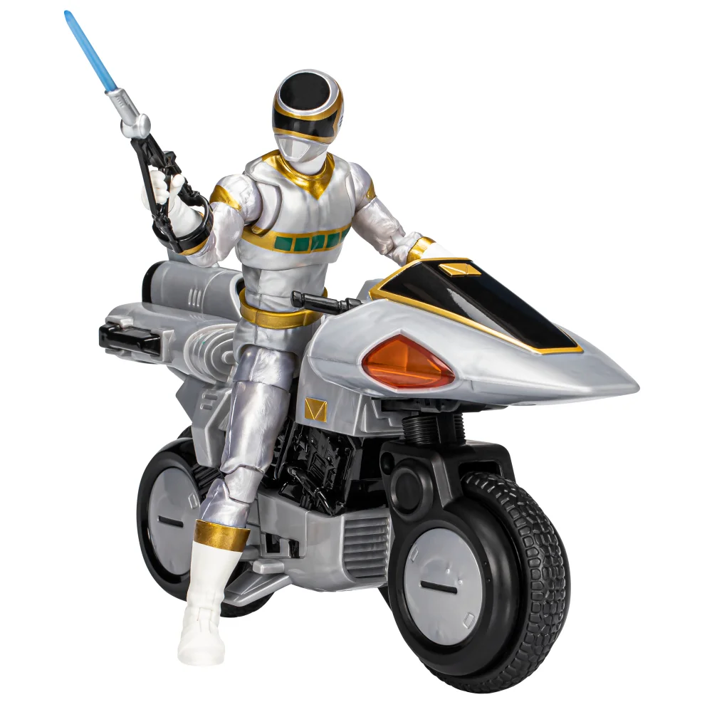 Hasbro Power Rangers Lightning Collection In Space Silver Ranger Action Figure Image 1