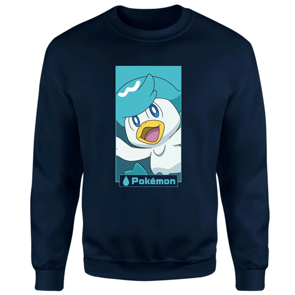 Pokémon Quaxly Sweatshirt - Navy - S Image 1