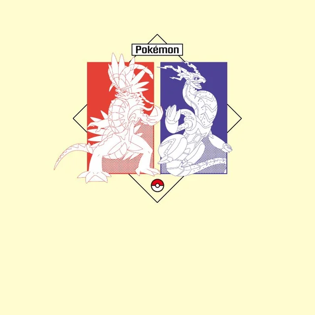 Pokémon Legendary Unisex T-Shirt - Cream