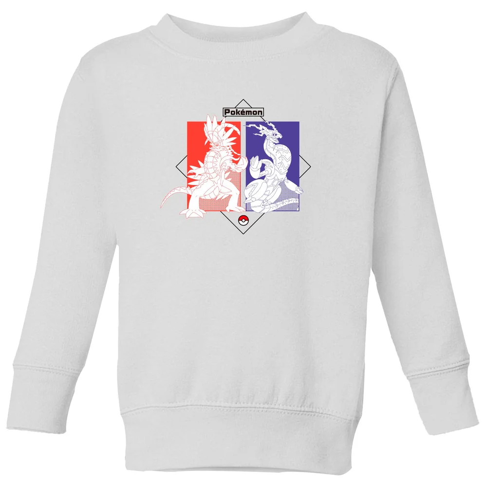 Pokémon Legendary Kids' Sweatshirt - White - 5-6 Years Image 1