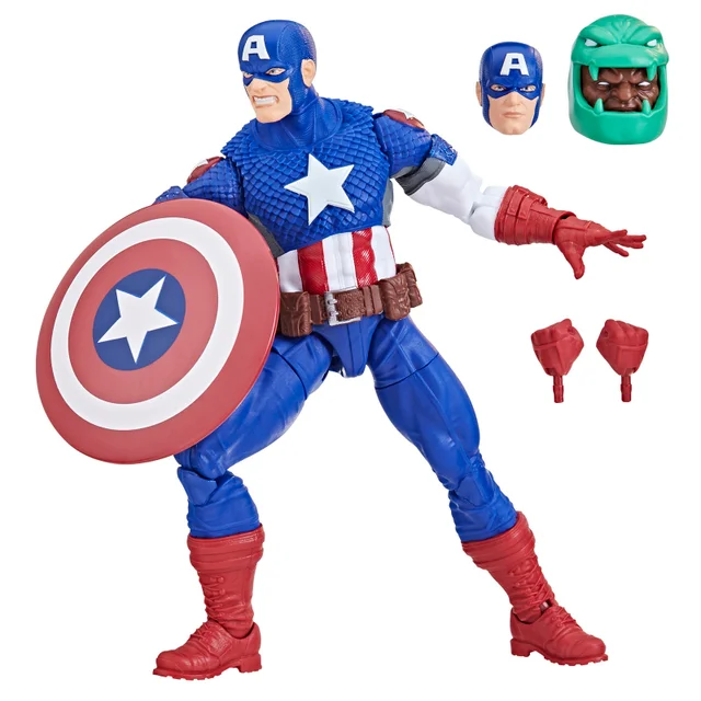 Hasbro Marvel Legends Series: Ultimate Captain America Ultimates, Marvel Classic Comic Action Figure