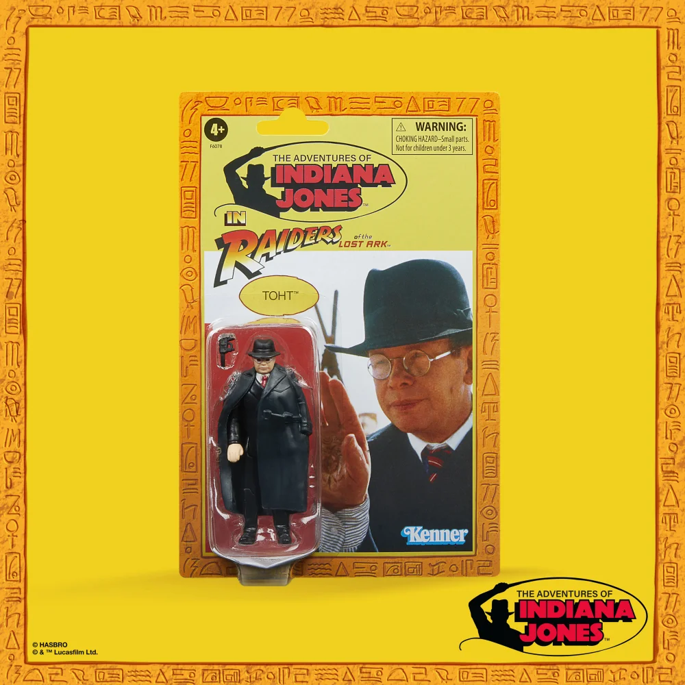 Indiana Jones Retro Collection Toht Action Figure (3.75”) Image 1