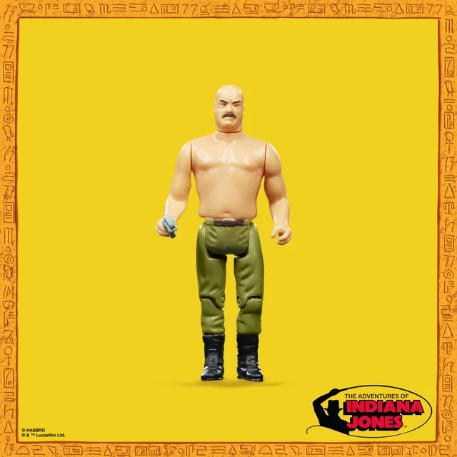 Indiana Jones Retro Collection German Mechanic Action Figure (3.75”)