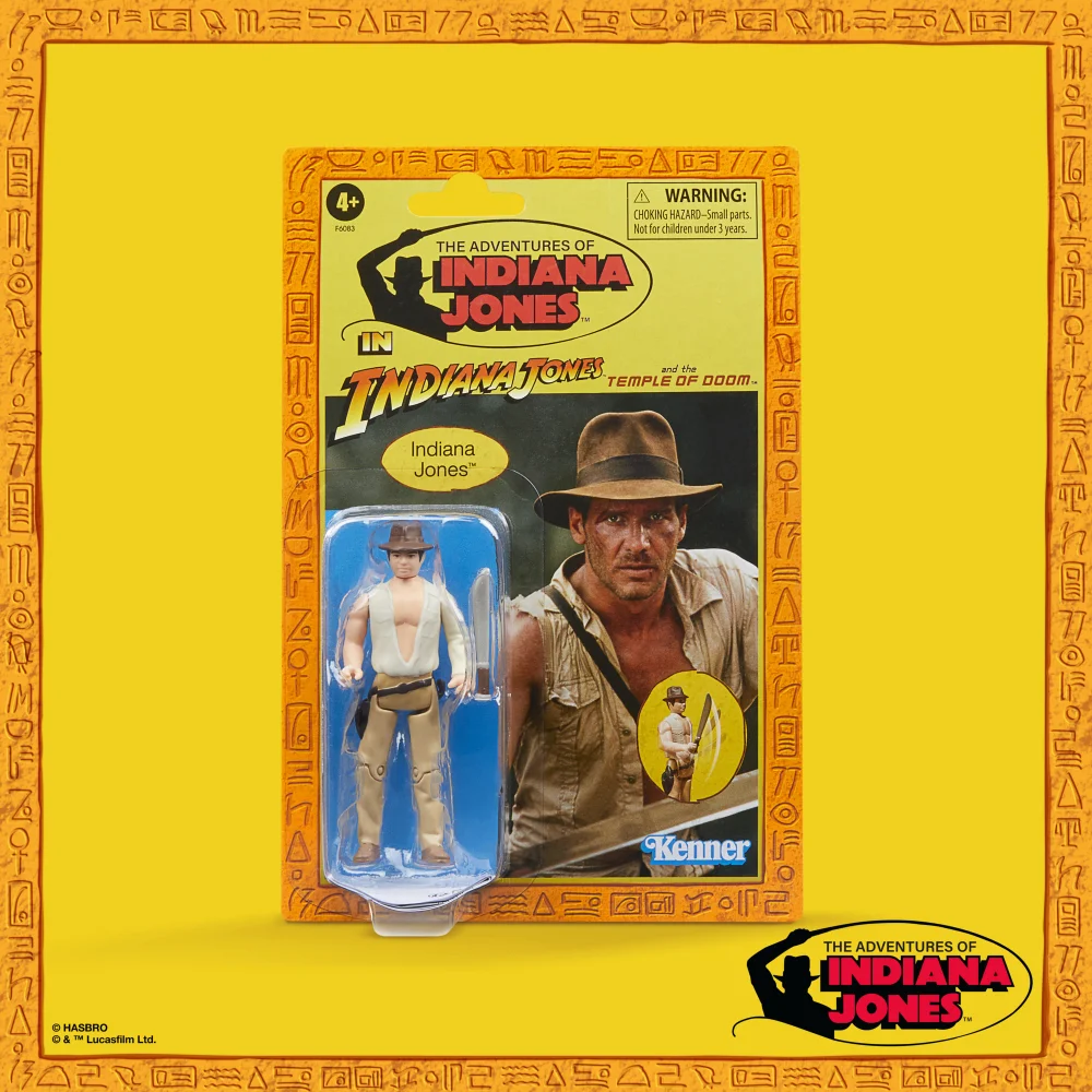 Indiana Jones Retro Collection Indiana Jones Action Figure (3.75”) Image 1