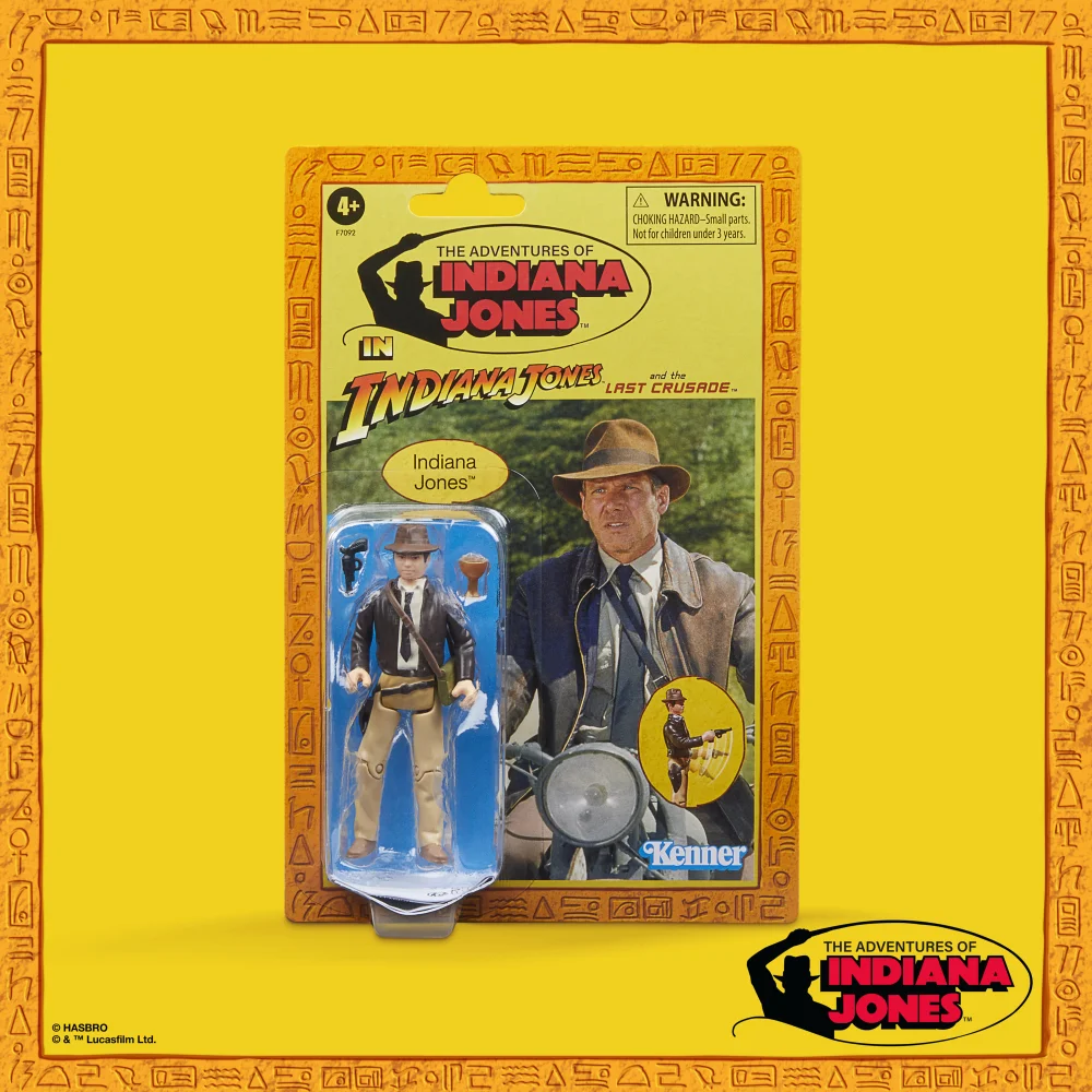 Indiana Jones Retro Collection Indiana Jones Action Figure (3.75”) Image 1