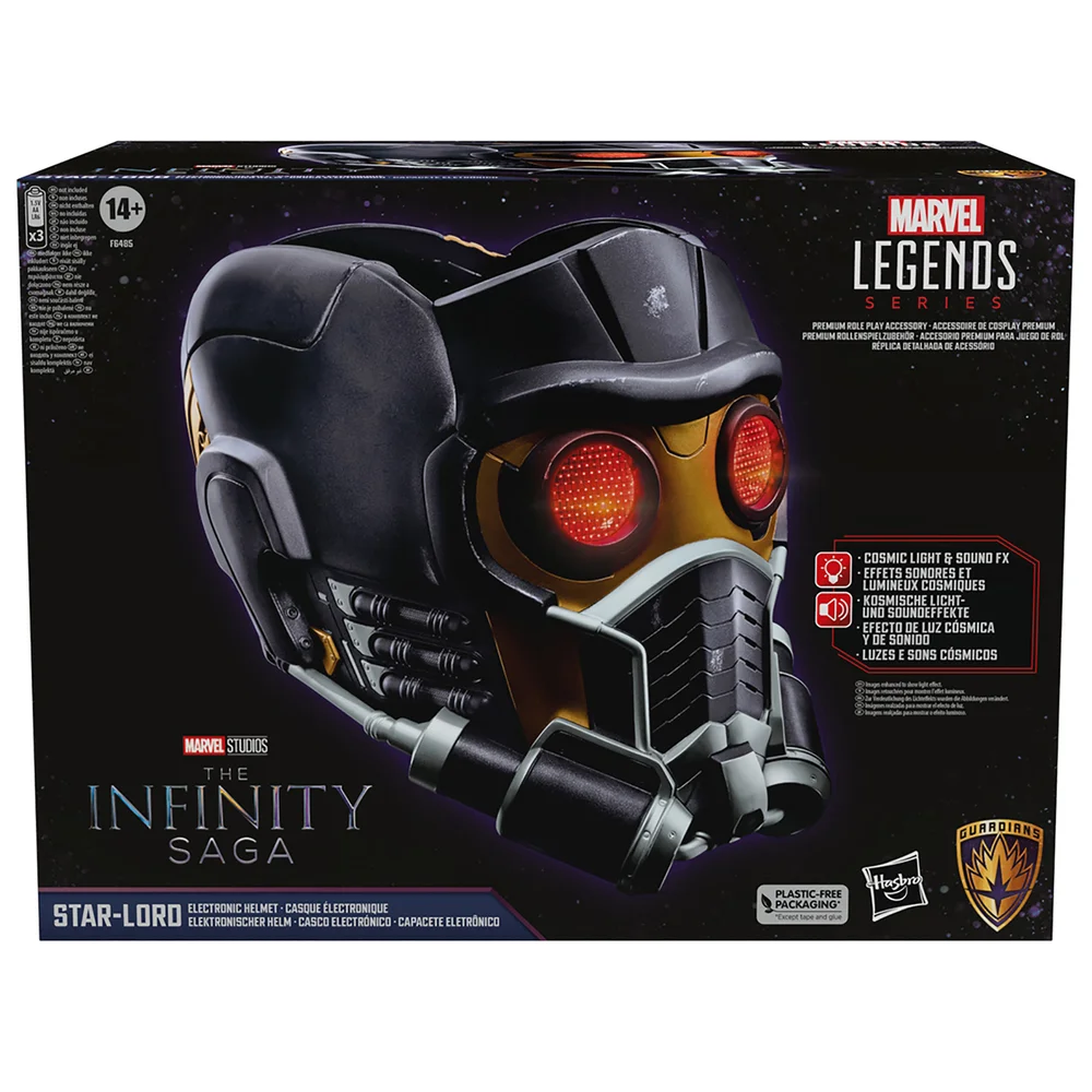 Hasbro Marvel Legends Series Star-Lord Roleplay Helmet Image 1