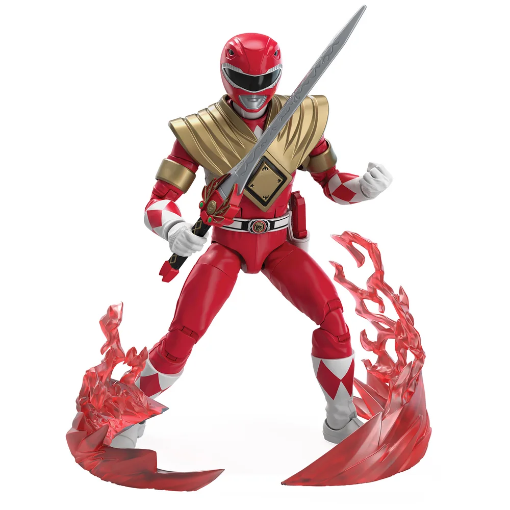 Hasbro Power Rangers Lightning Collection Remastered Mighty Morphin Red Ranger Action Figure Image 1