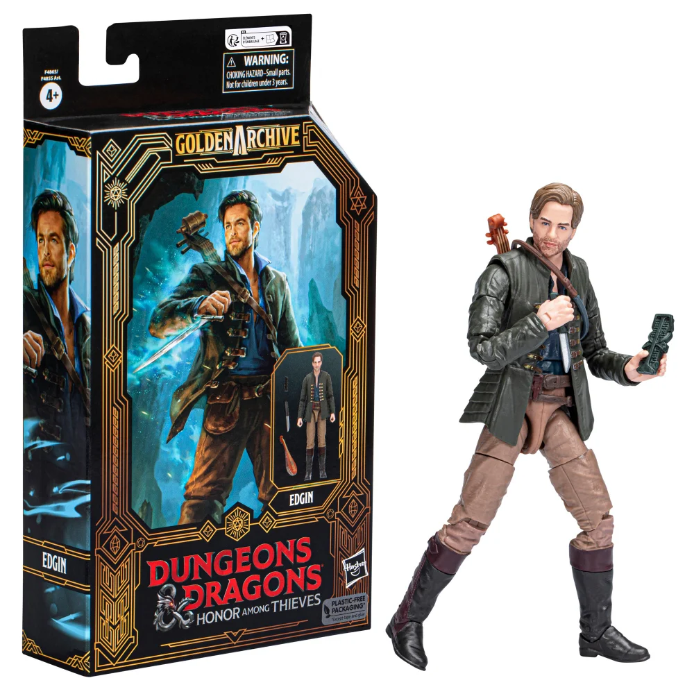 Dungeons & Dragons Honor Among Thieves Golden Archive Edgin, 6-Inch Scale Image 1