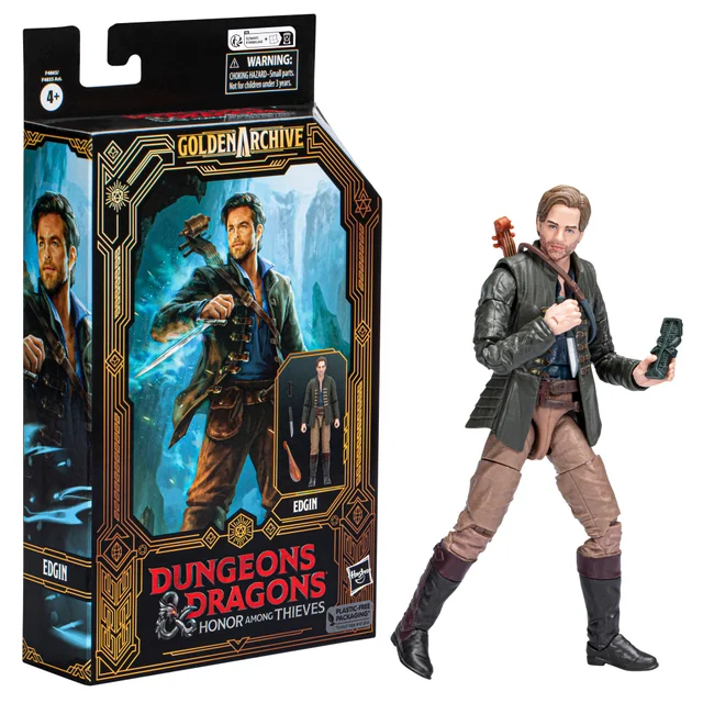 Dungeons & Dragons Honor Among Thieves Golden Archive Edgin, 6-Inch Scale
