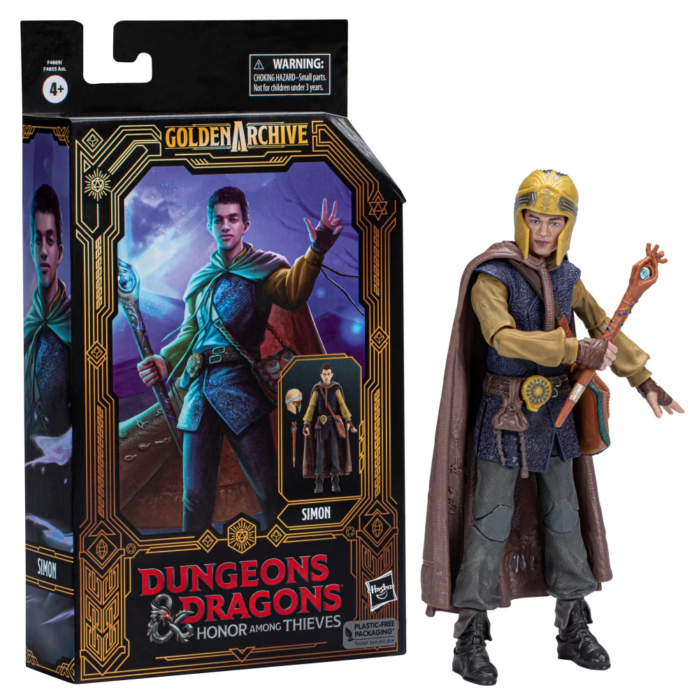 Dungeons & Dragons Honor Among Thieves Golden Archive Simon, 6-Inch Scale Image 1