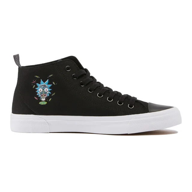 Akedo x Rick and Morty Pixelverse High Top - Black