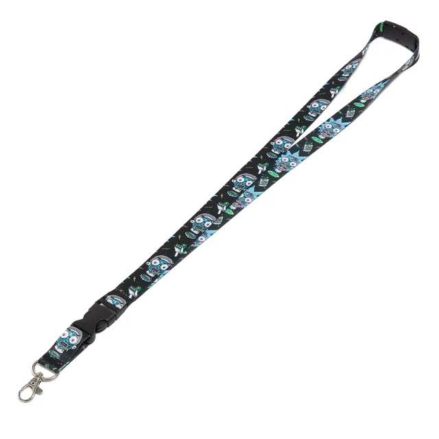 Akedo x Rick and Morty Pixelverse Lanyard