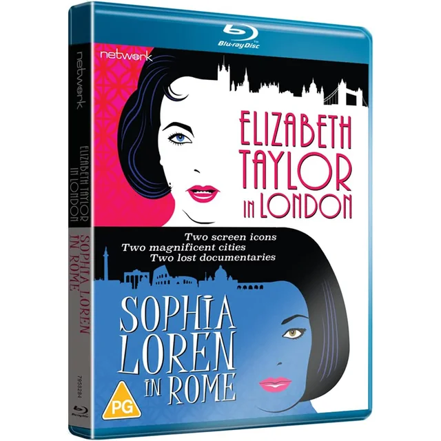 Elizabeth Taylor in London | Sophia Loren in Rome