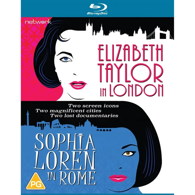 Elizabeth Taylor in London | Sophia Loren in Rome