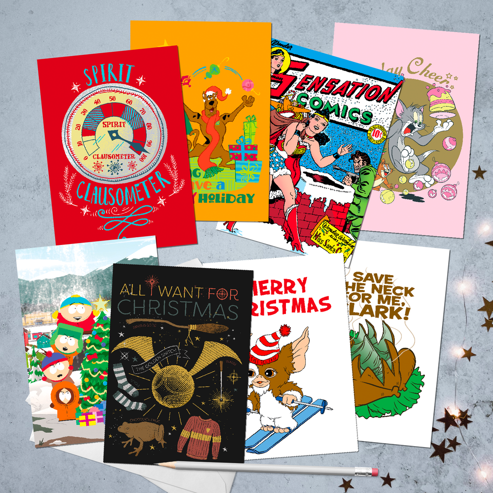 Mixed Christmas Greeting Cards 8-Pack Option 3 Image 1