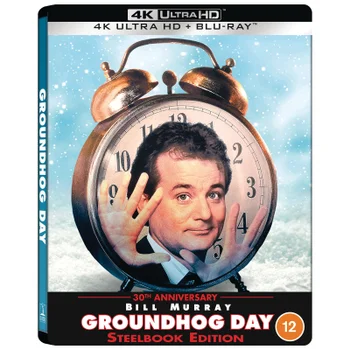 Groundhog Day Zavvi Exclusive 30th Anniversary Limited Edition 4K Ultra HD Steelbook (includes Blu-ray)