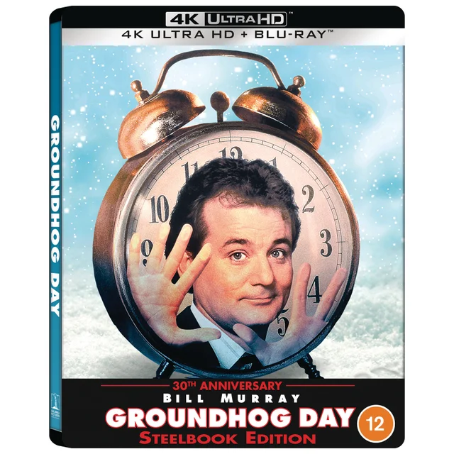 Groundhog Day Zavvi Exclusive 30th Anniversary Limited Edition 4K Ultra HD Steelbook (includes Blu-ray)
