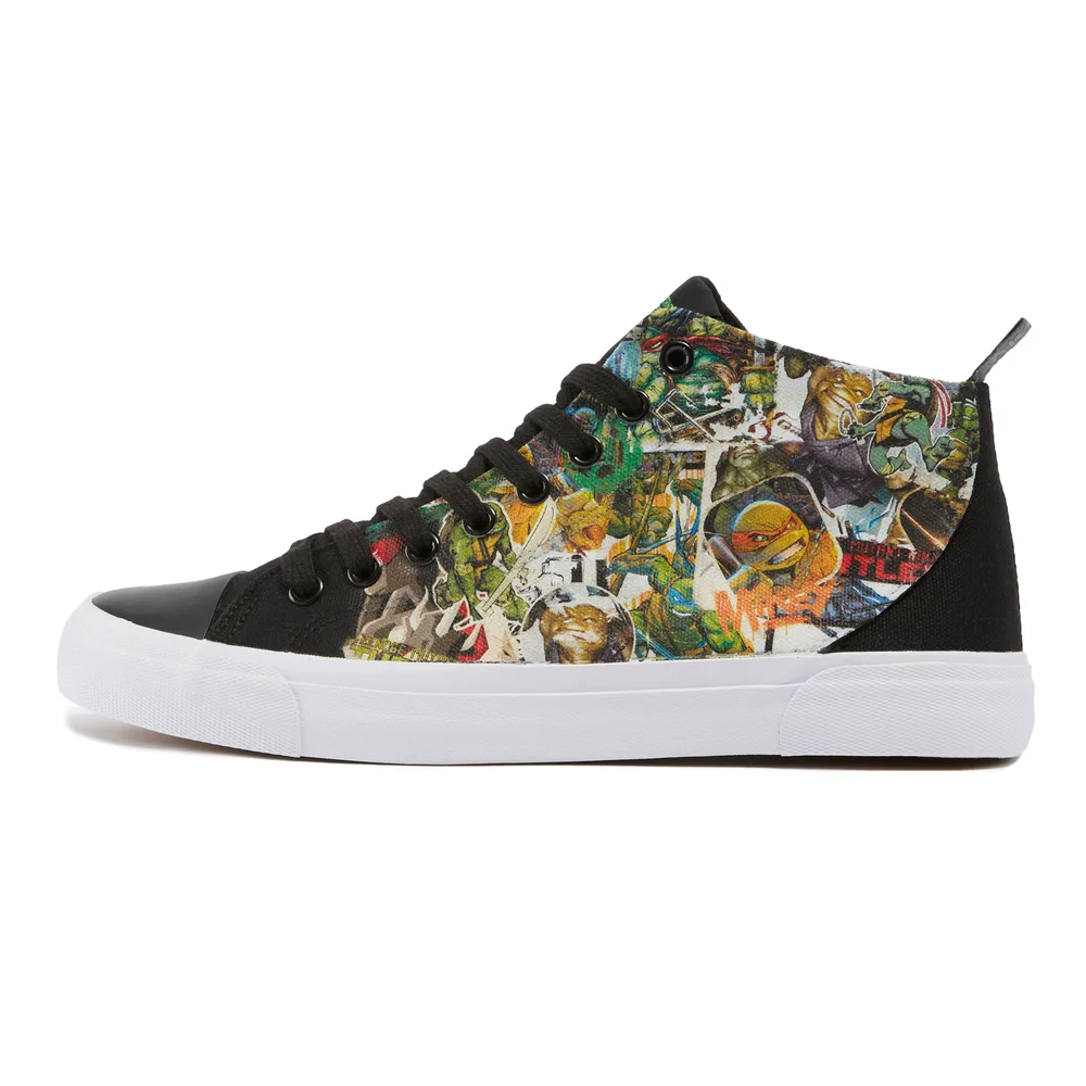 Akedo x TMNT Comics High Top - Black - UK 9 / EU 43 / US Men's 9.5 / US Women's 11 Image 1