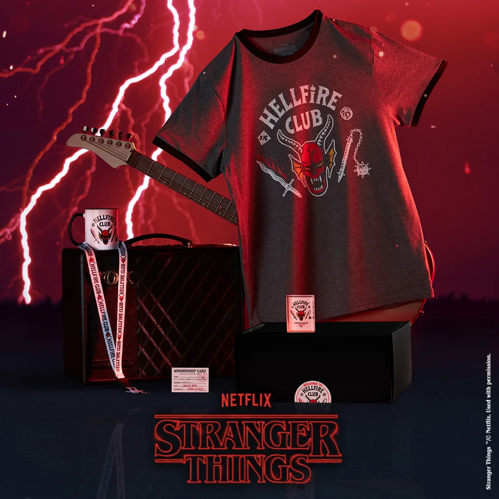 Stranger Things Hellfire Club Exclusive Membership Box - S Image 1
