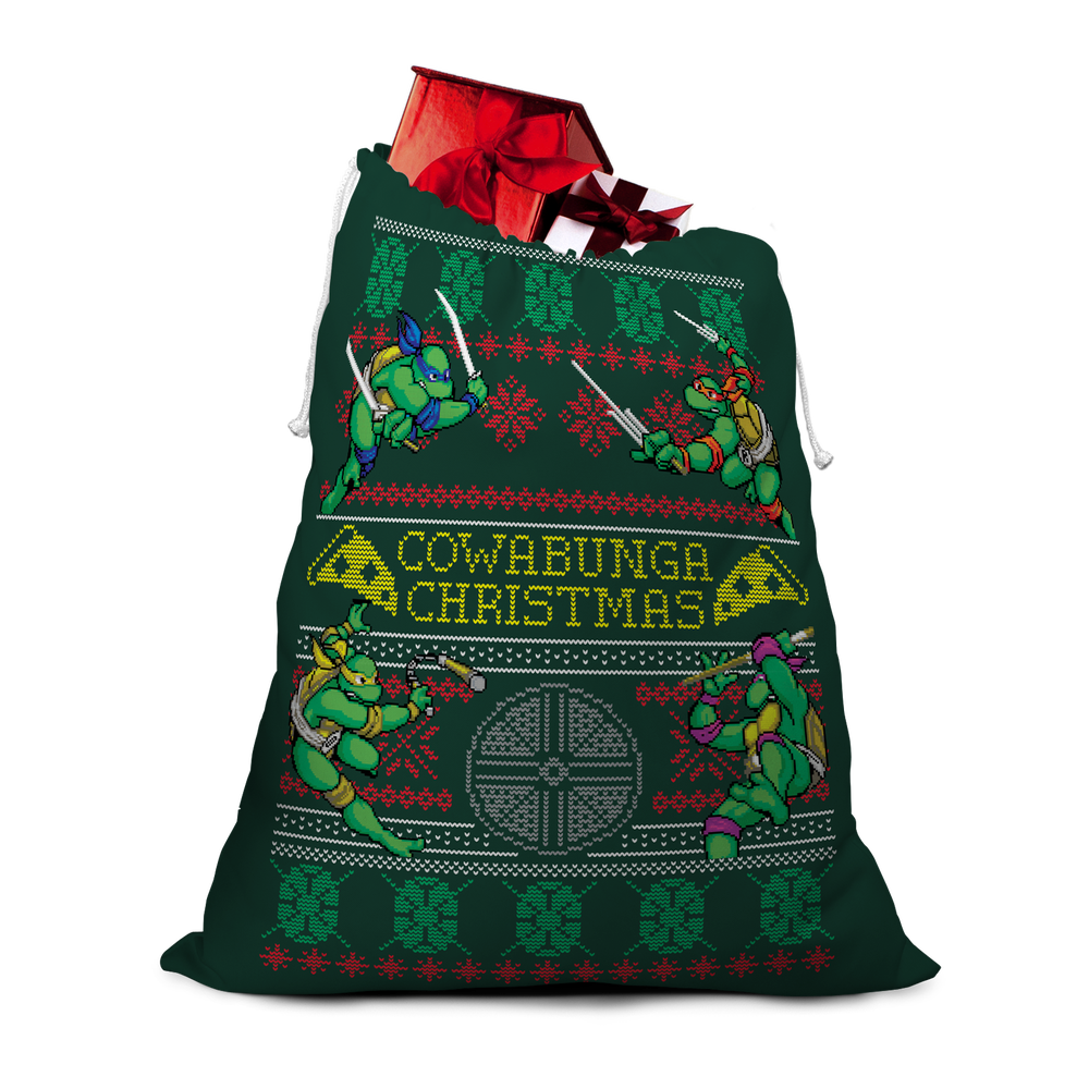 Teenage Mutant Ninja Turtles Cowabunga Christmas Santa Sack Image 1