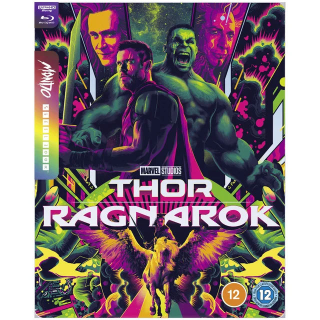 Marvel Studios Thor Ragnarok – Mondo #60 Steelbook 4K Ultra HD (Blu-ray inclus)