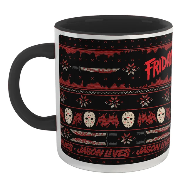 Friday the 13th Jason Lives Mug - Black