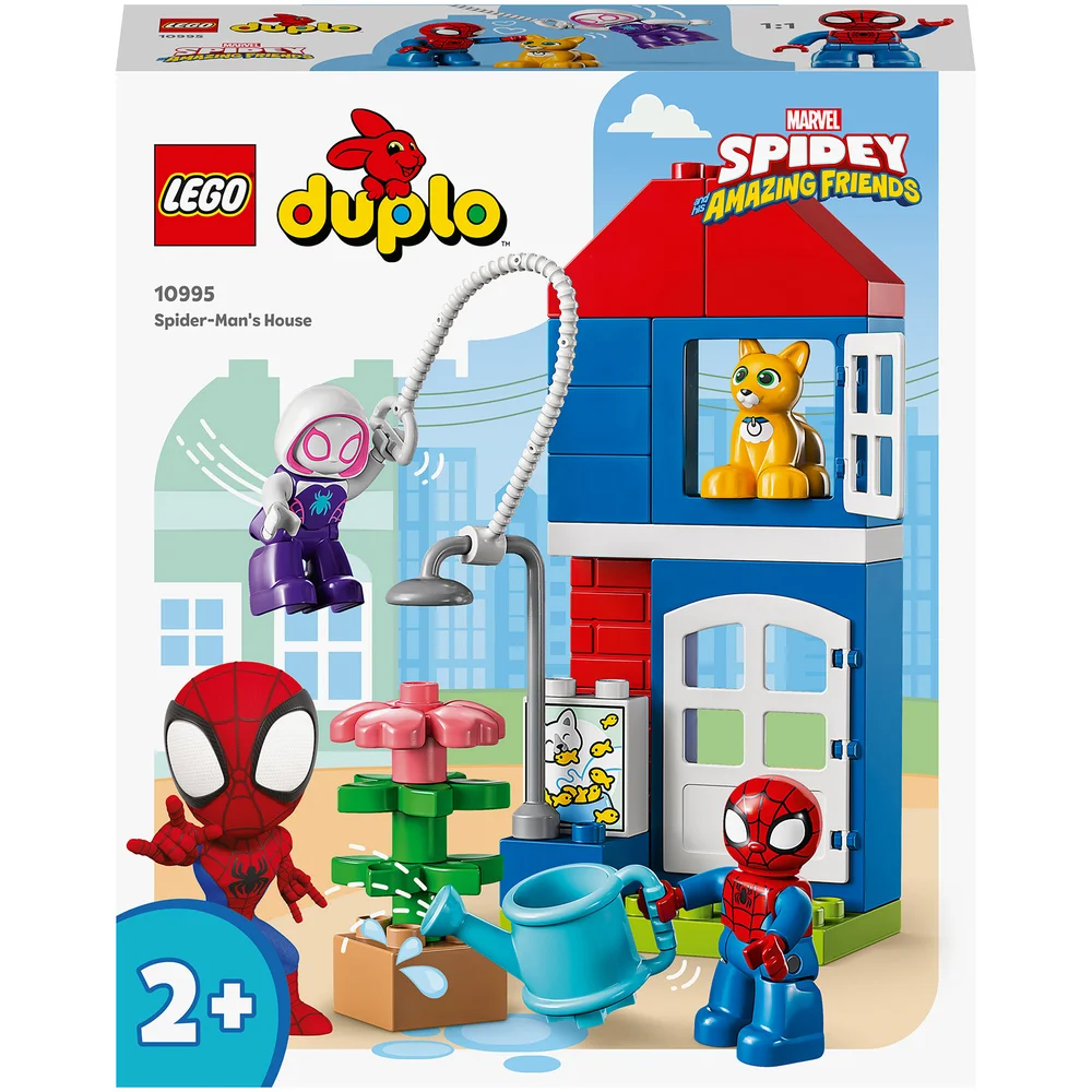 LEGO DUPLO Marvel: Spider-Man's House Building Toy (10995) Image 1